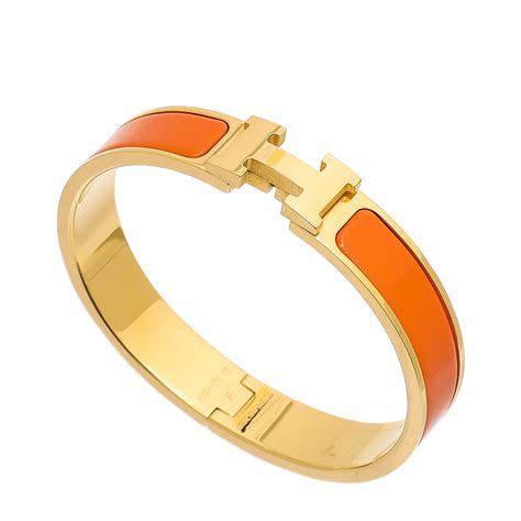 hermes orage logo bracelet|hermes clic h bracelet small.